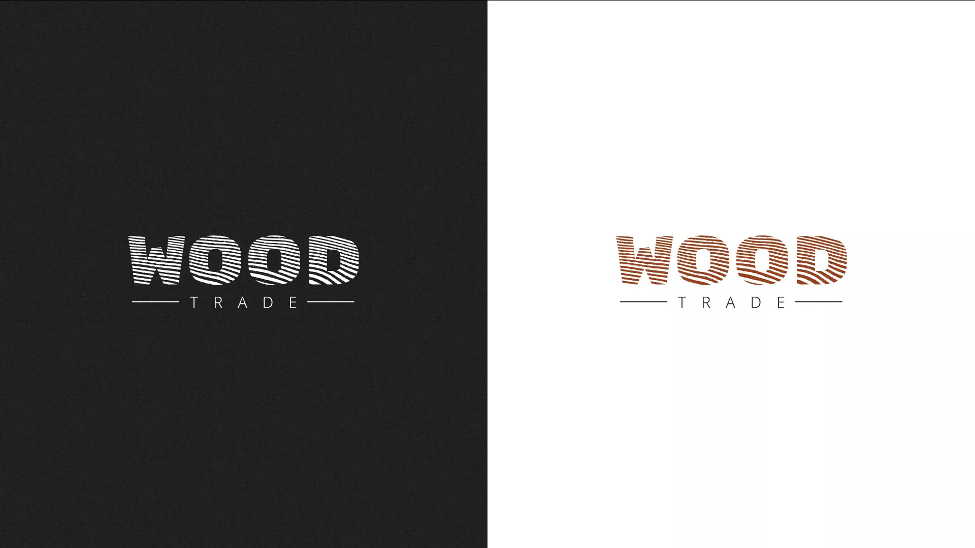 Разработка логотипа для компании «Wood Trade» в Салаире