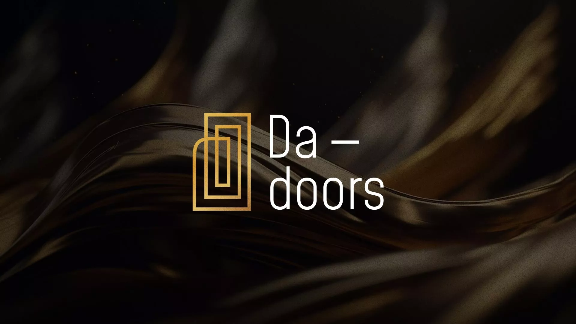 Разработка логотипа для компании «DA-DOORS» в Салаире